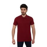 Cazador 4613 Bordo Polo Yaka Erkek T-Shirt