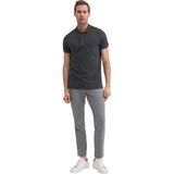 Cazador 4613 Erkek Batal Polo Yaka Pike T-Shirt - Antrasit - 5XL