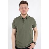 Cazador 4613 Polo Pike Haki M Erkek T-shirt