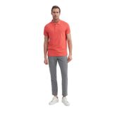 Cazador 46130 Polo Pıke Tshırt Erkek Polo Yaka Nar Çiçeği Tişört Nar Çiçeği