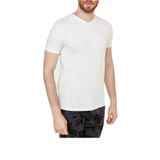 Cazador 4619 Beyaz Stn. V Yaka Erkek T-Shirt