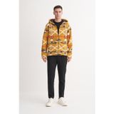 CAZADOR 50940 KAPŞONLU YAKA SWEAT HIRKA PELUŞ HARDAL