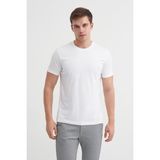 Cazador Basic Süprem Erkek T-Shirt 46230 Beyaz - XL