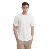 Cazador Bisiklet Yaka Dokulu Erkek T-shirt 42530 Beyaz BEYAZ