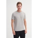 Cazador Bisiklet Yaka Erkek Açık Gri T-Shirt 40470 - M
