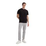 Cazador Bisiklet Yaka Erkek Siyah T-shirt 40470 Siyah