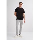 Cazador Bisiklet Yaka Erkek Siyah T-Shirt 40470