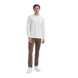 CAZADOR ERKEK 5615 3 İPLİK SWEAT 24KCEEO05615 EKRU L