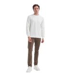 CAZADOR ERKEK 5615 3 İPLİK SWEAT 24KCEEO05615 EKRU XXL