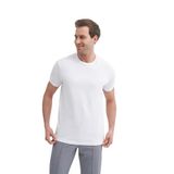 Cazador Erkek Beyaz Bisiklet Yaka T-shirt 46200 BEYAZ