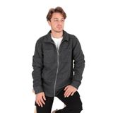 CAZADOR Erkek Fermuarlı Sweatshirt, Antrasit Melanj, S Beden