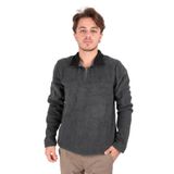 CAZADOR Erkek Fermuarlı Sweatshirt, Antrasit Melanj, XL