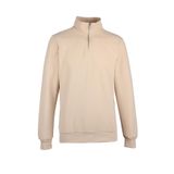CAZADOR Erkek Fermuarlı Sweatshirt, Bej, XL, 24KCEEO05234