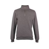 CAZADOR Erkek Fermuarlı Yaka Sweatshirt, Antrasit, M Beden