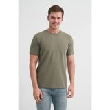 Cazador Erkek Haki Bisiklet Yaka T-Shirt 46200 - M
