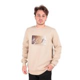 CAZADOR Erkek Kapüşonlu Sweatshirt, Bej, S Beden