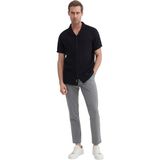Cazador Erkek Kısa Kol Gömlek 20390 - Siyah - XL