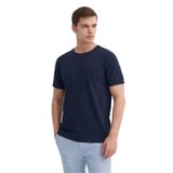 Cazador Erkek Lacivert Bisiklet Yaka T-shirt 46180 LACİVERT