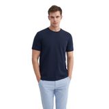 Cazador Erkek Lacivert Bisiklet Yaka T-shirt 46200 LACİVERT