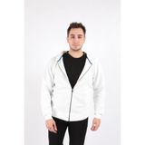 Cazador Erkek Ottoman Hırka, Slim Fit, Uzun Kollu, Ekru, XL Beden