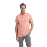 CAZADOR Erkek Polo Pike T-Shirt, Kısa Kollu, Regular Fit, Pembe, XL