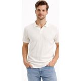 Cazador Erkek Polo Yaka Desenli Triko T-Shirt 34215 Ekru - M