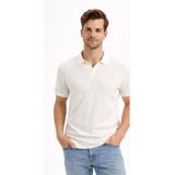 Cazador Erkek Polo Yaka Desenli Triko T-Shirt 34215 Ekru