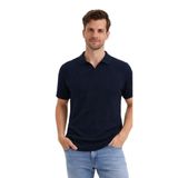 Cazador Erkek Polo Yaka Desenli Triko T-shirt 34215 Lacivert LACİVERT