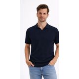 Cazador Erkek Polo Yaka Desenli Triko T-Shirt 34215 Lacivert - M