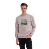 CAZADOR Erkek Slim Fit Sweatshirt, Gri, XL