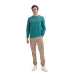 CAZADOR Erkek Sweatshirt, Orman Yeşili, M Beden
