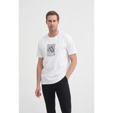 Cazador Erkek T-Shirt 41720 Beyaz - XL