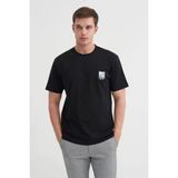 Cazador Erkek T-Shirt - Siyah - XL