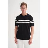 Cazador Erkek Triko T-Shirt 30360 - Siyah - M