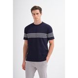 Cazador Erkek Triko T-Shirt 30400 Lacivert - 166-Lacivert