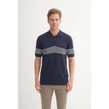 Cazador Erkek Triko T-Shirt 34230 - Mavi - L