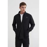 Cazador Micro Tam Fermuar Sweatshirt Erkek 5001 Siyah