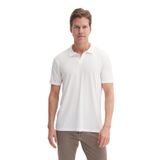 Cazador Polo T-shirt Erkek Regular Fit Viskon 42040 Beyaz BEYAZ