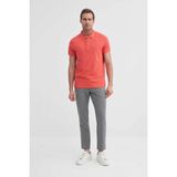 Cazador Polo Yaka Açık Kırmızı Erkek T-Shirt 46130