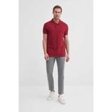 Cazador Polo Yaka Bordo Erkek T-Shirt 46130