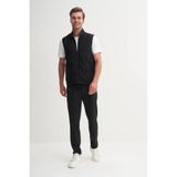 Cazador Regular Fit Baharlık Crinkle Kumaş Yelek-13285