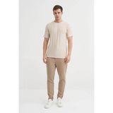 Cazador Regular Fit Bej Erkek T-Shirt 42030