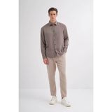 Cazador Regular Fit Dokuma Tencel Haki Erkek Gömlek 20610