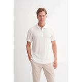 Cazador Regular Fit Ekru Erkek T-Shirt 42380 - M