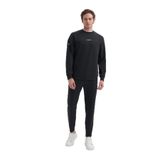 Cazador Regular Fit Scuba Kumaş Pamuk Karışımlı S-line Baskılı Sweatshirt-52380 Siyah L