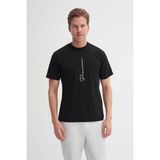 Cazador Regular Fit Siyah Erkek T-Shirt 40910