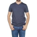 Cazador V Yaka Erkek T-Shirt Caz 4619 - M - Antrasit