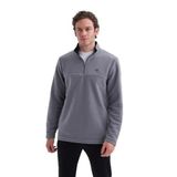 Cazador Yarım Balıkçı Yaka Kalın Polar Regular Fit Sweatshirt-56320 GRİ M