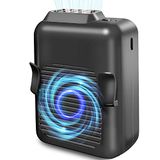 CAZOKASI Bel Klipsi Fan 23 saate kadar 6000 mAh Taşınabilir Şarj Edilebilir Fan Çalışma Soğutma Fanı Eller Serbest Kişisel Fan Giyilebilir Fan Seyahat Çalışma Dış Mekan Ofis için (bel fanı