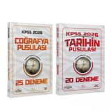 Cba Akademi 2026 Kpss Coğrafyanın Ve Tarihin Pusulası Deneme Seti 2 Kitap